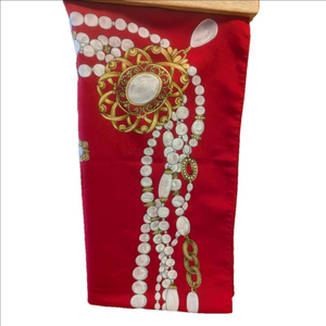 Avon Vintage Scarg 16.5" x 36" stains